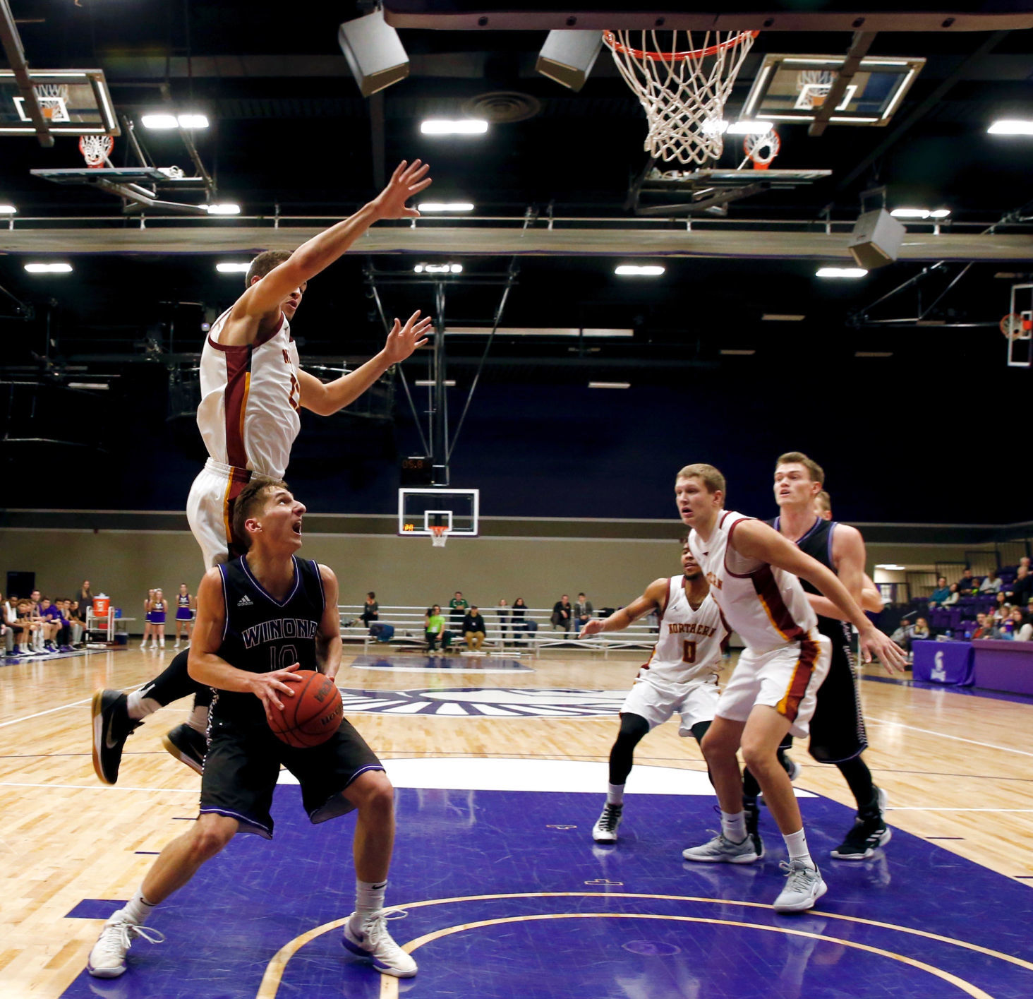 WSU MBB vs Northern ST 8